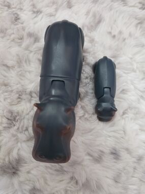 Playmobil Hippo with Calf